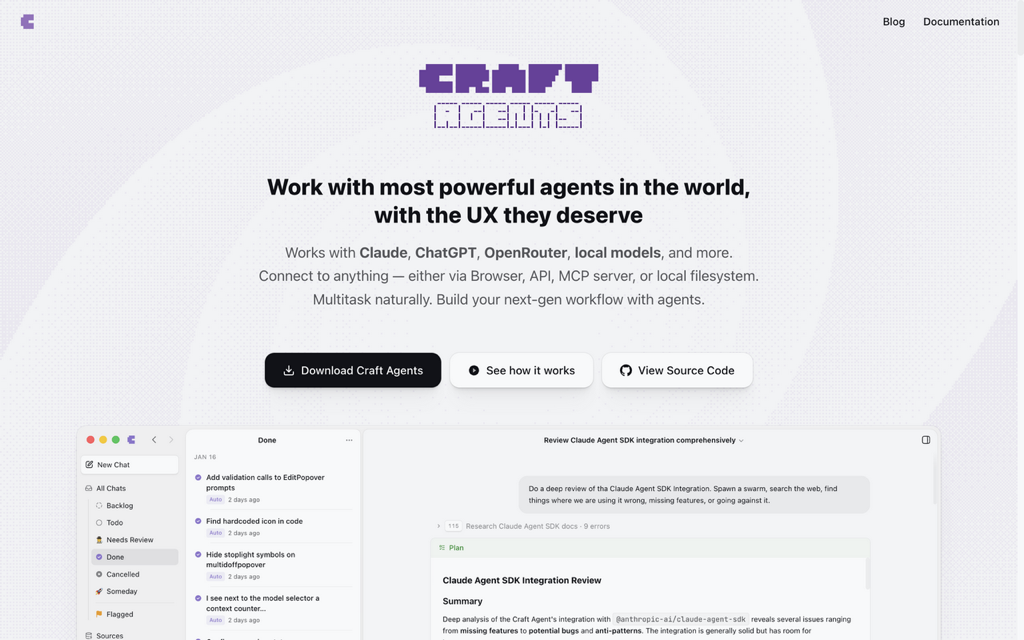 Craft Agents