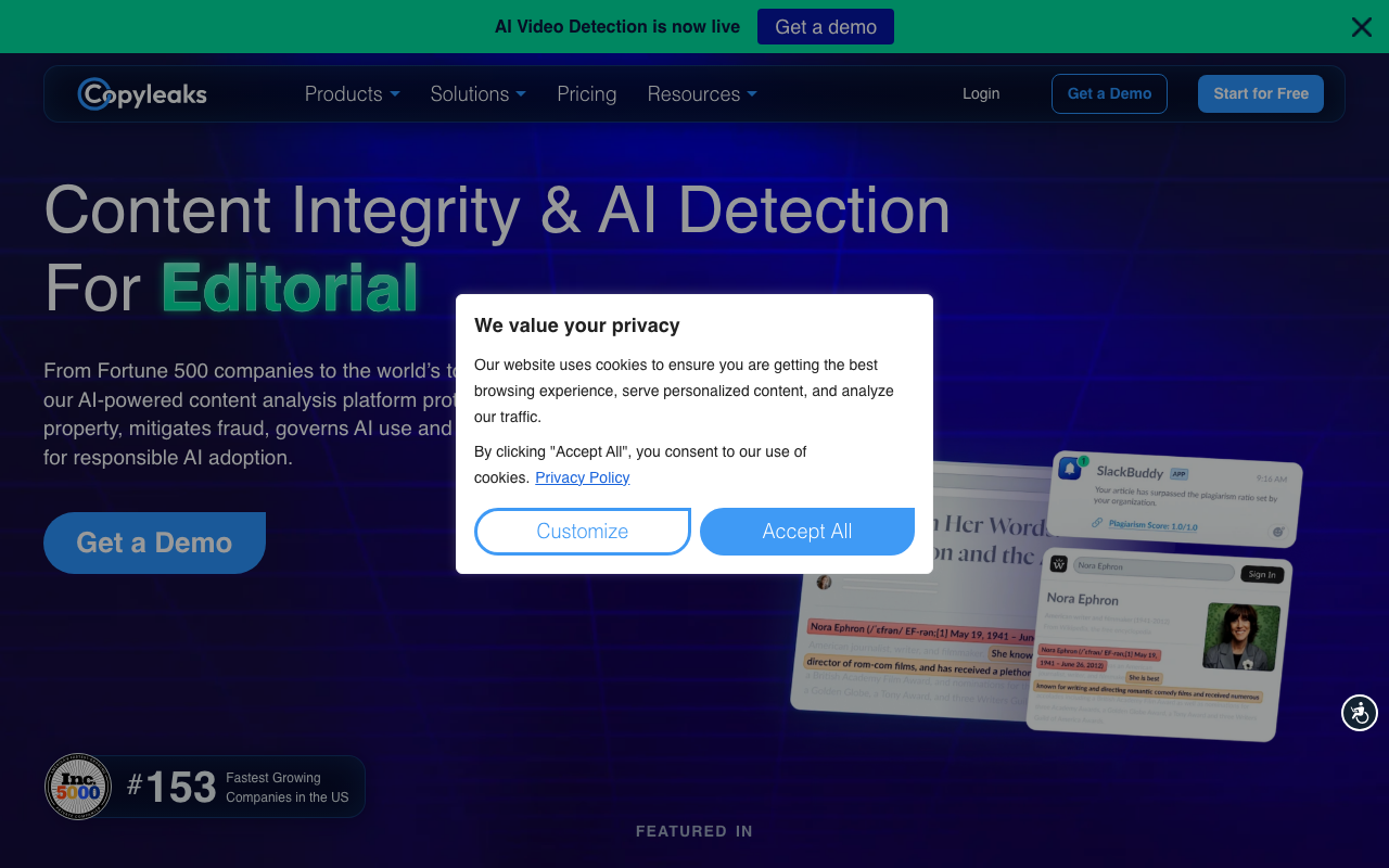 Copyleaks AI Detector