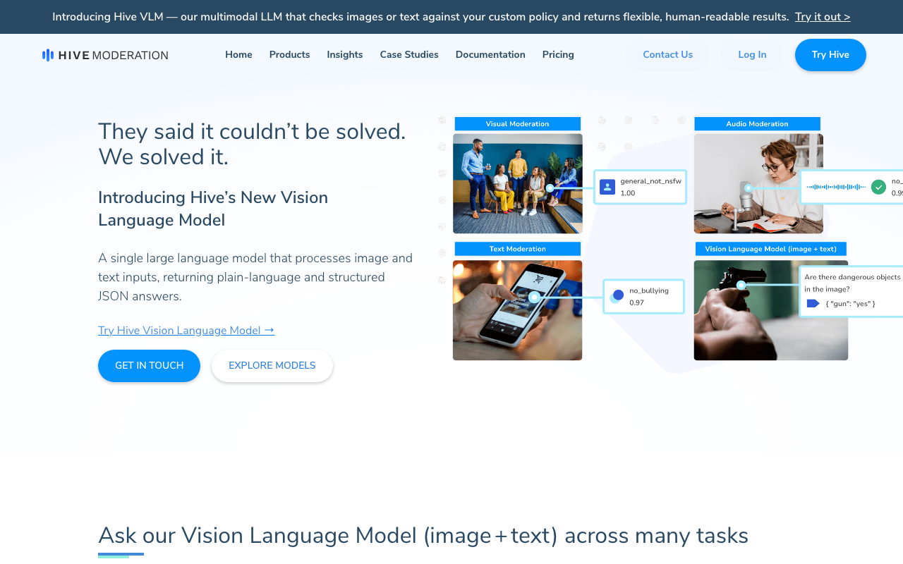 Hive — AI & Deepfake Detection
