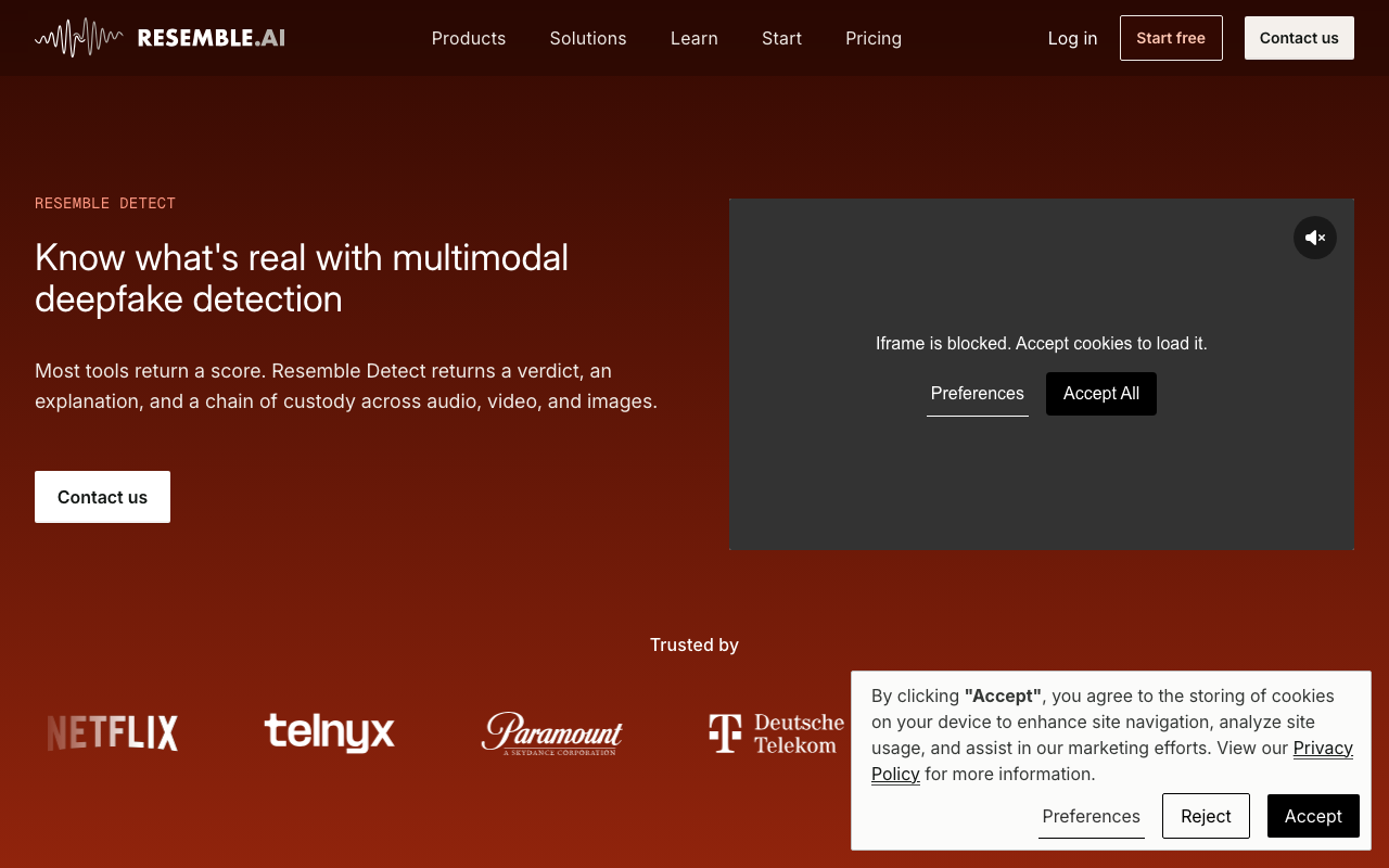 Resemble AI Detect